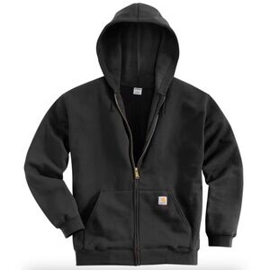 carhartt midweight full zip hooded sweatshirt